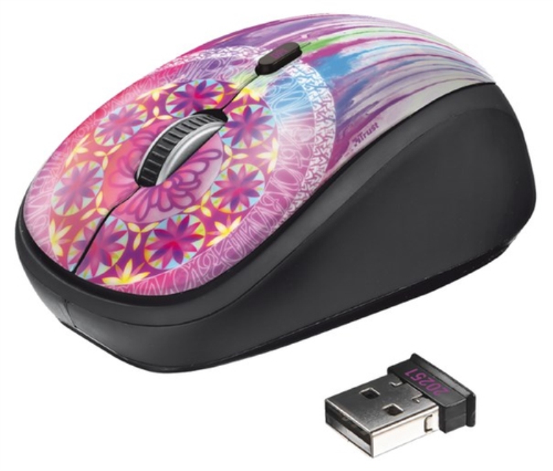 TRUST MOUSE TRUST YVI WIRELESS MOUSE DREAMCATCH TRUST MOUSE TRUST YVI WIRELESS MOUSE DREAMCATCH